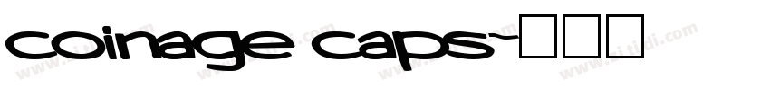 coinage caps字体转换 coinage caps字体转换